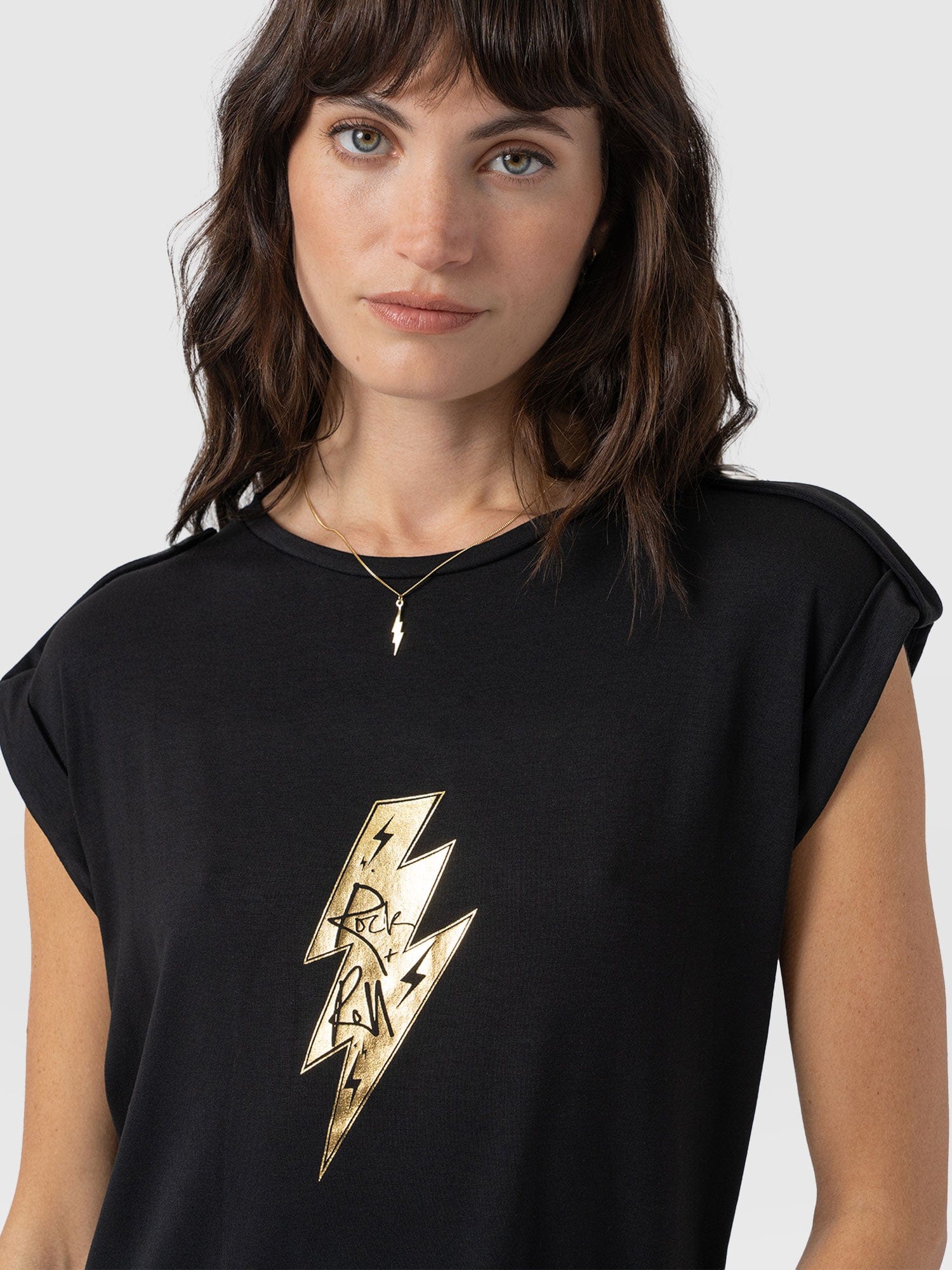 Turn Up Tee - Black Rock N Roll